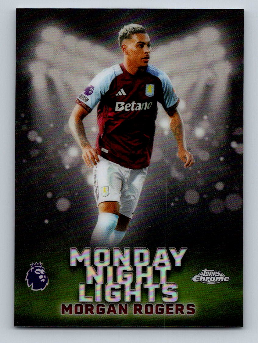 Morgan Rogers  2026 Topps Chrome Premier League 22 NM