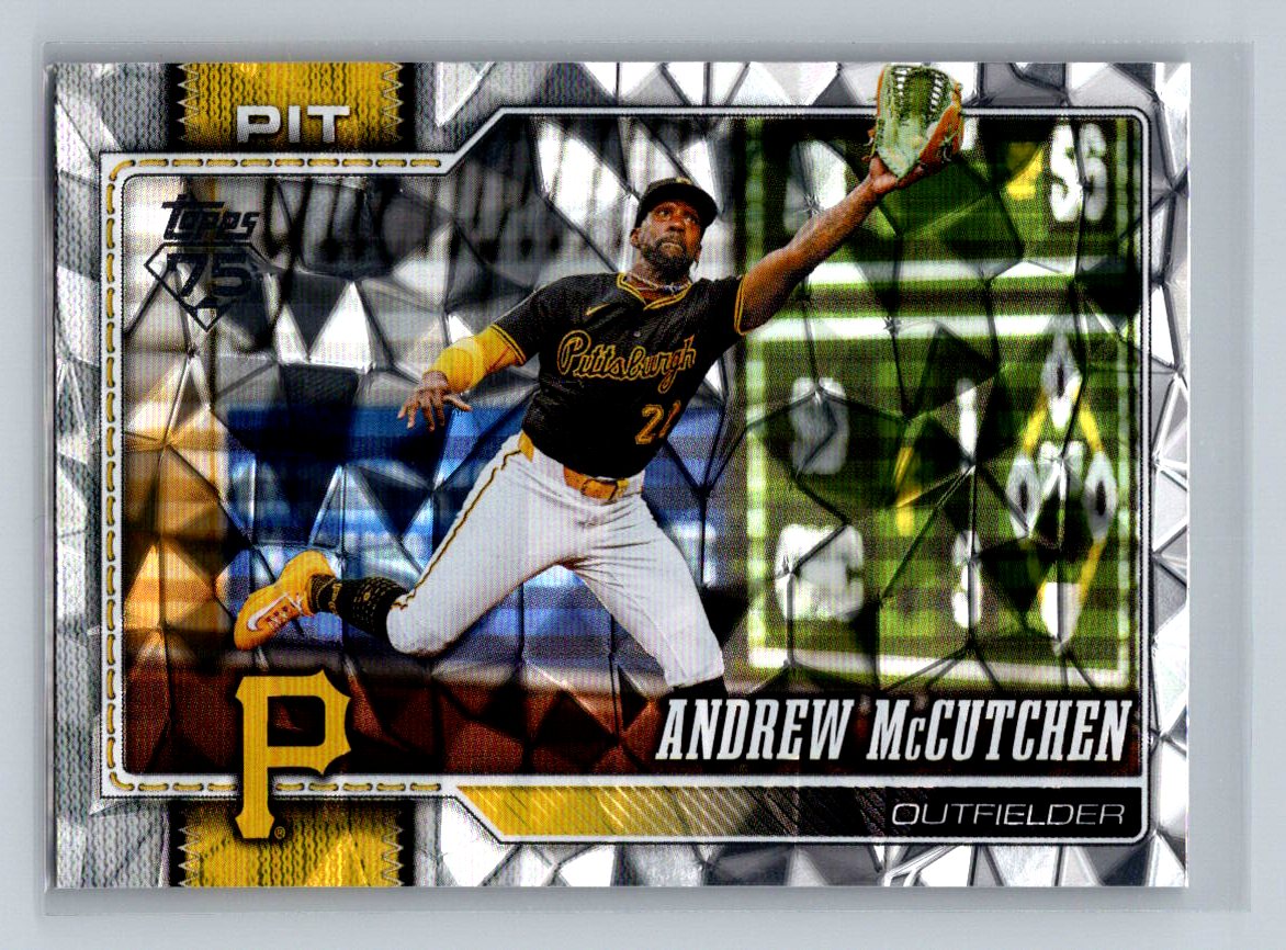 #131 Andrew McCutchen Diamante Foil