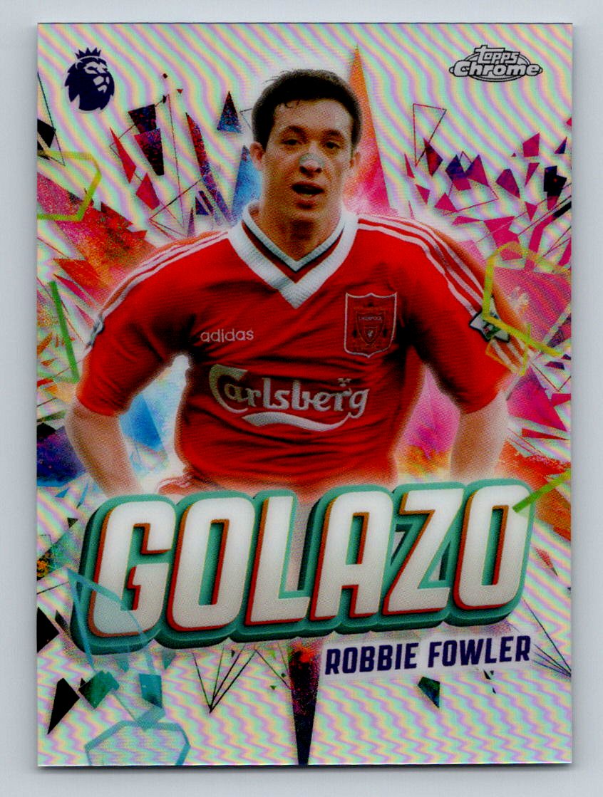 Robbie Fowler 2026 Topps Chrome Premier League Golazo GZ-20 NM