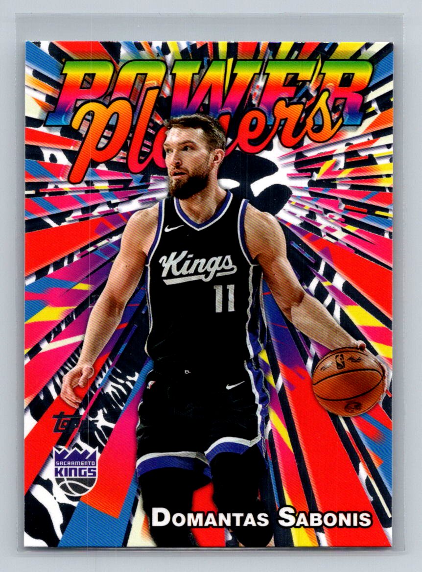 Domantas Sabonis 2025 Topps Power Player PP-14 NM