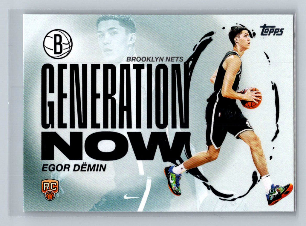 Egor Demin 2025 Topps Generation Now GN-8 NM