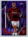 2026 Topps Chrome Premier League IGOR JULIO Purple RayWave /75 West Ham #184