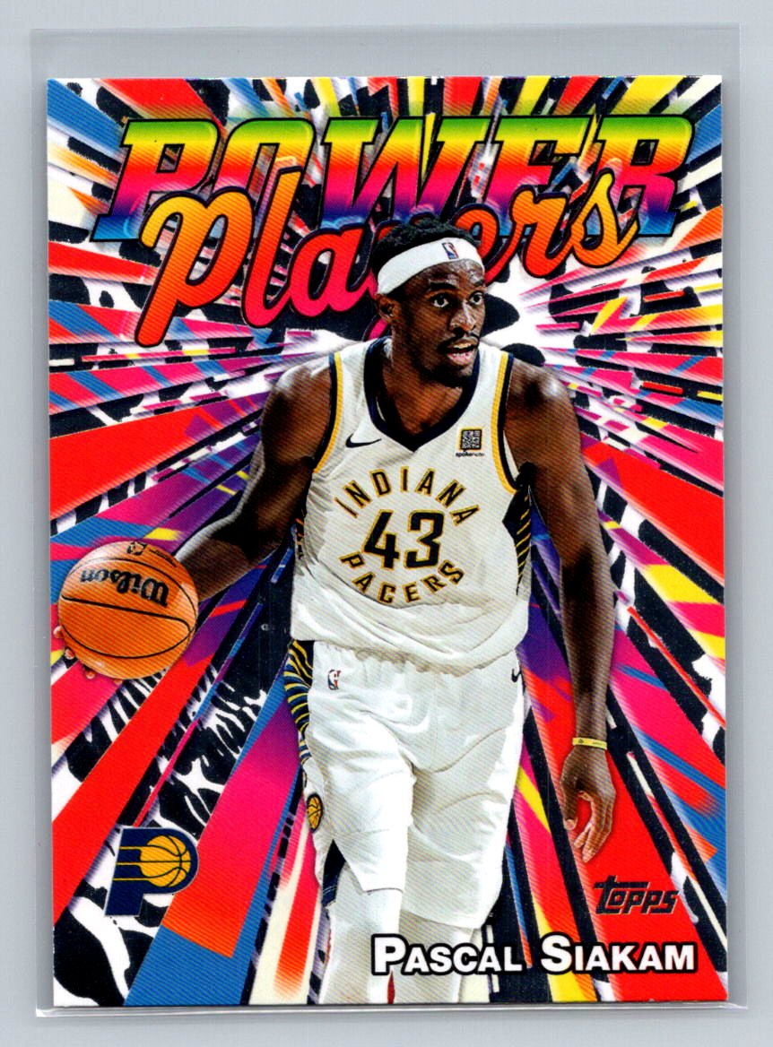 2025-26 Topps - Power Players Pascal Siakam #PP-3