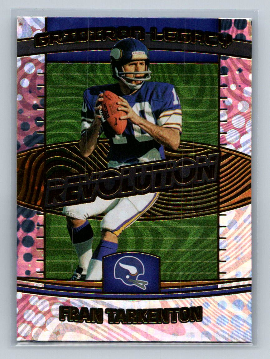 2025 Panini Revolution - Gridiron Legacy Fran Tarkenton #6