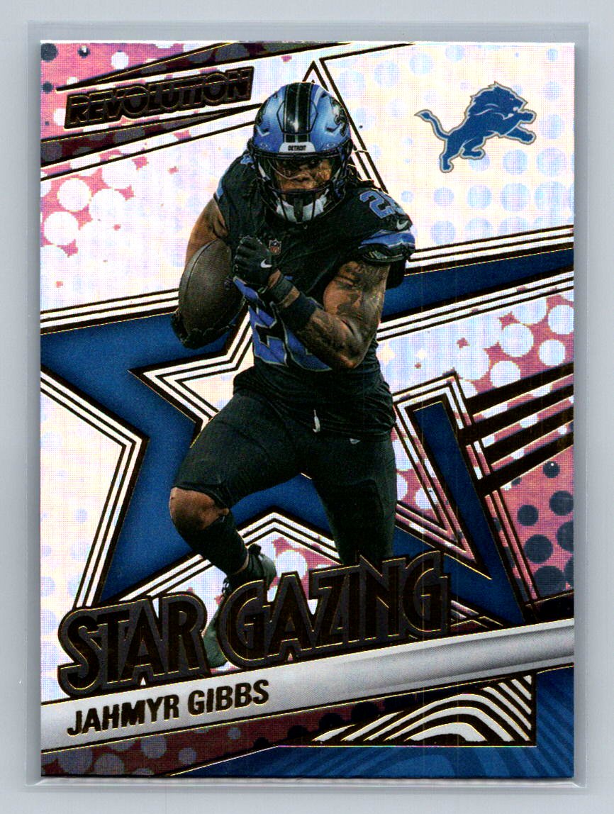 2025 Panini Revolution - Star Gazing Jahmyr Gibbs #10