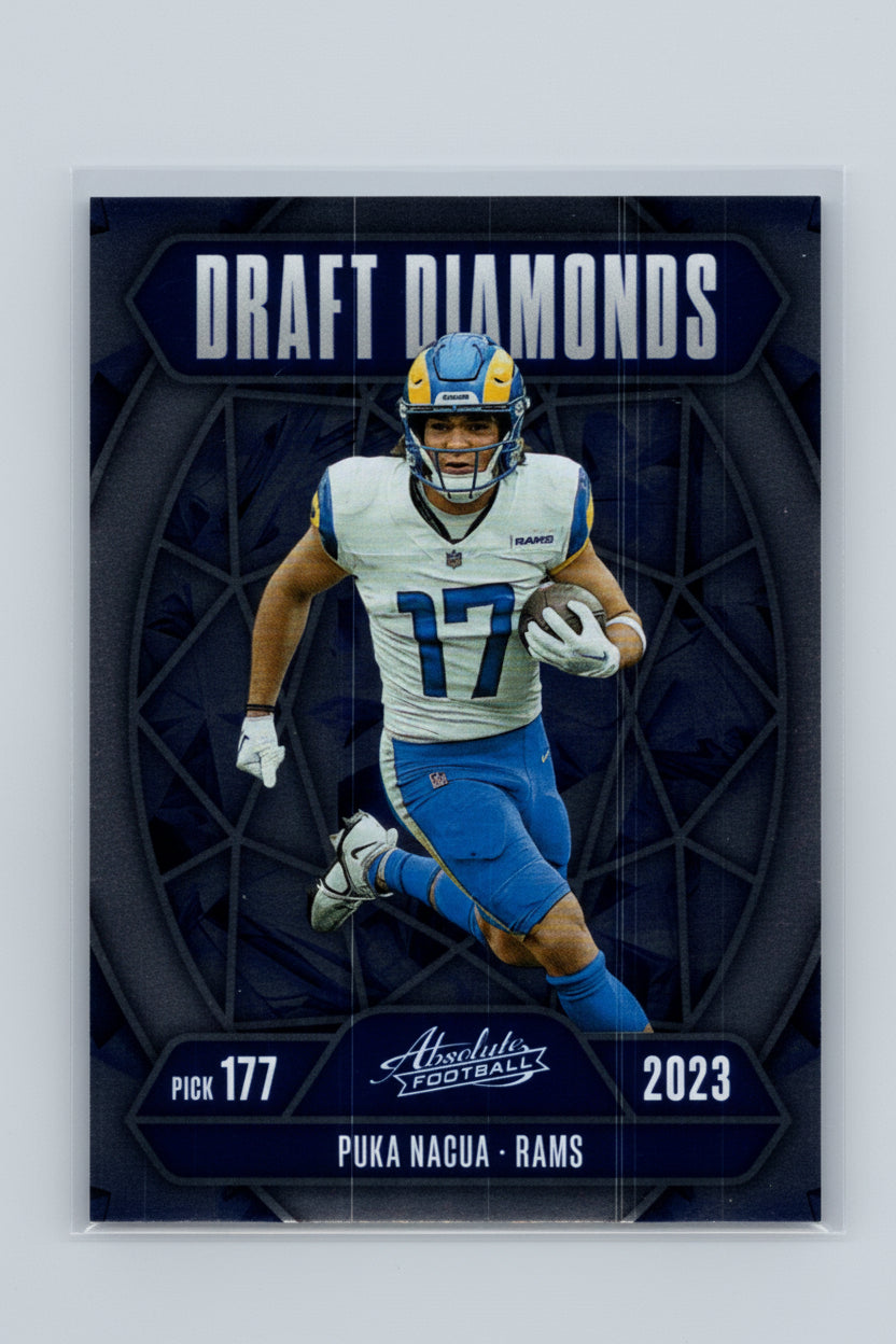 2025 Panini Absolute - Draft Diamonds Puka Nacua #DD-PNA