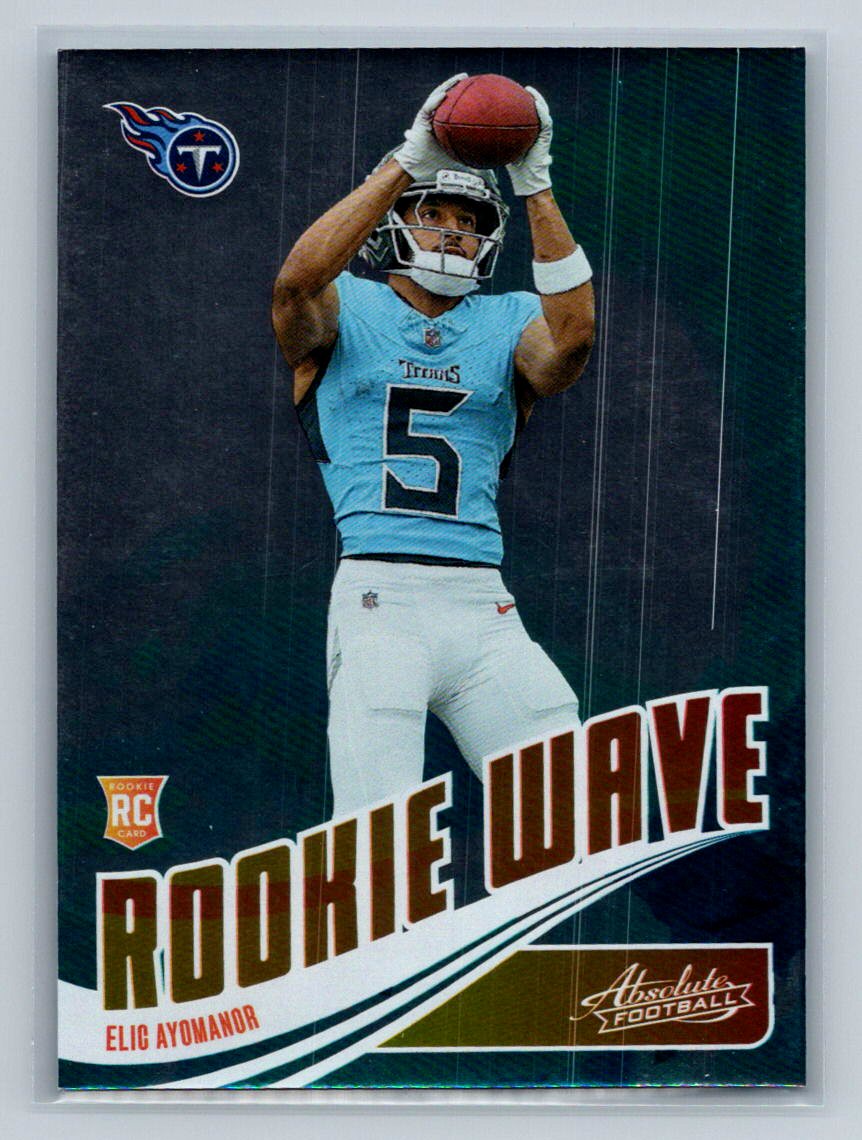 2025 Panini Absolute - Rookie Wave Elic Ayomanor #RW-EAR (RC)