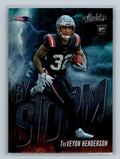 2025 Panini Absolute - By Storm TreVeyon Henderson #19 (RC)