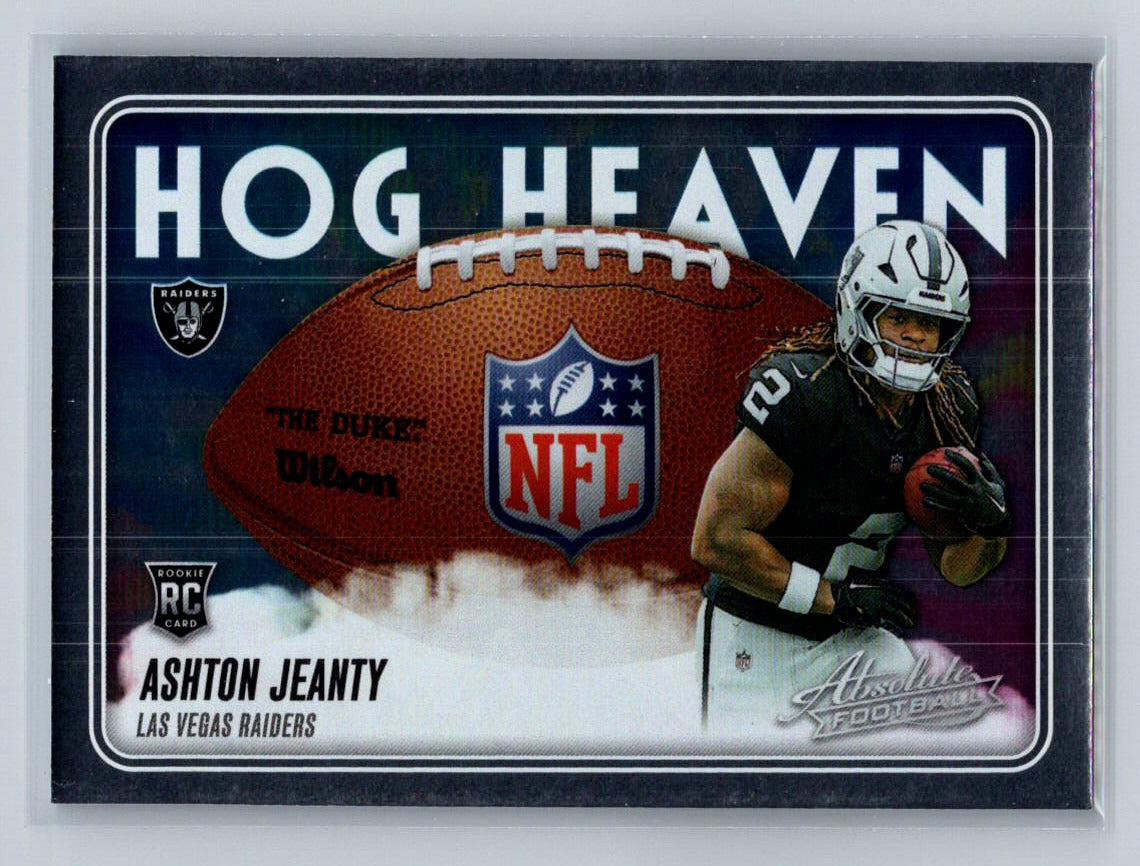2025 Panini Absolute - Hog Heaven Ashton Jeanty #HH-AJY (RC)