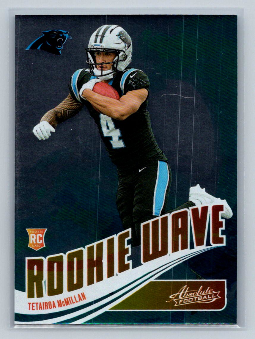 2025 Panini Absolute - Rookie Wave Tetairoa McMillan #RW-TMN (RC)