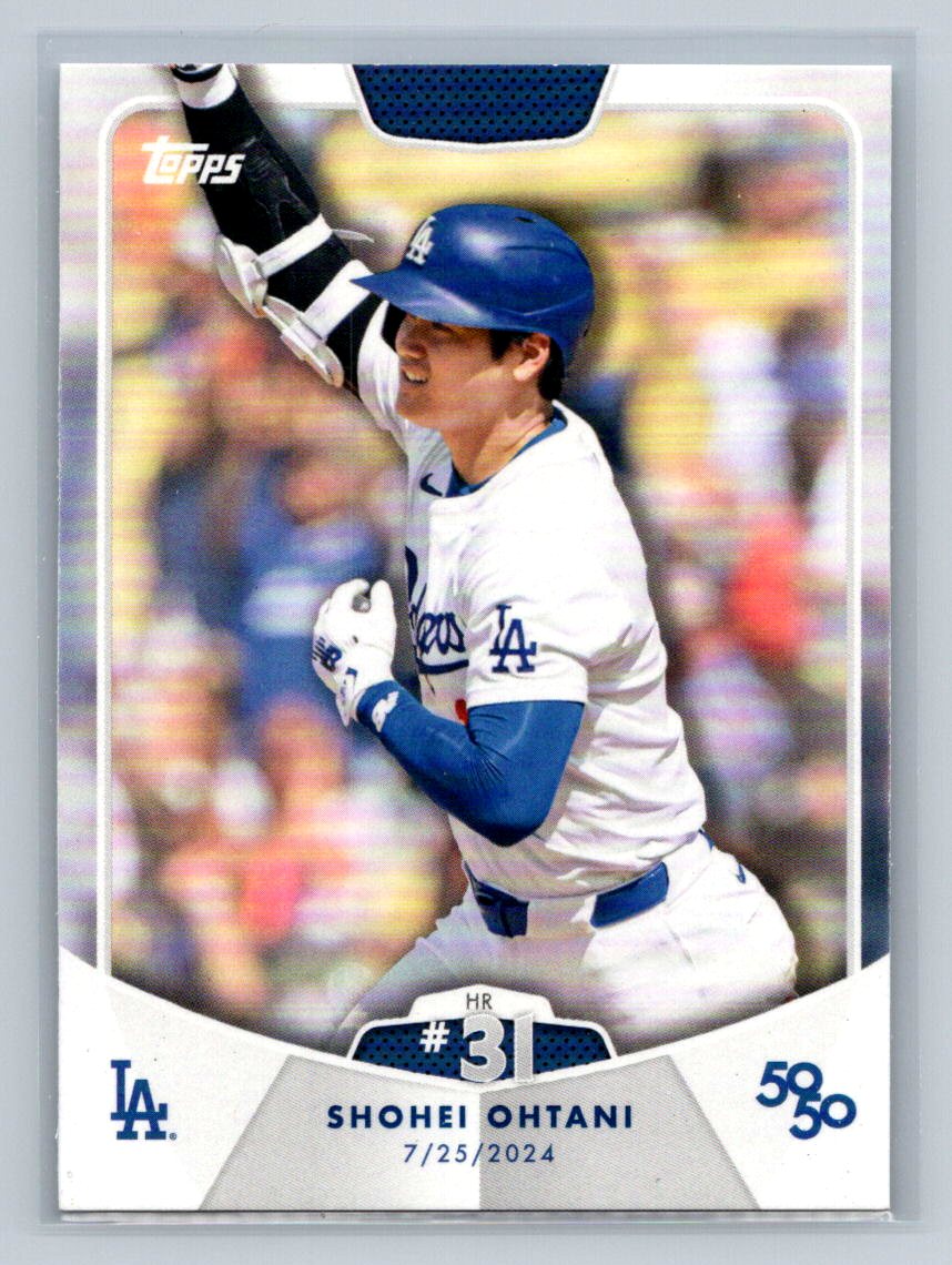 2024 topps shohei ohtani 50/50 HR#31