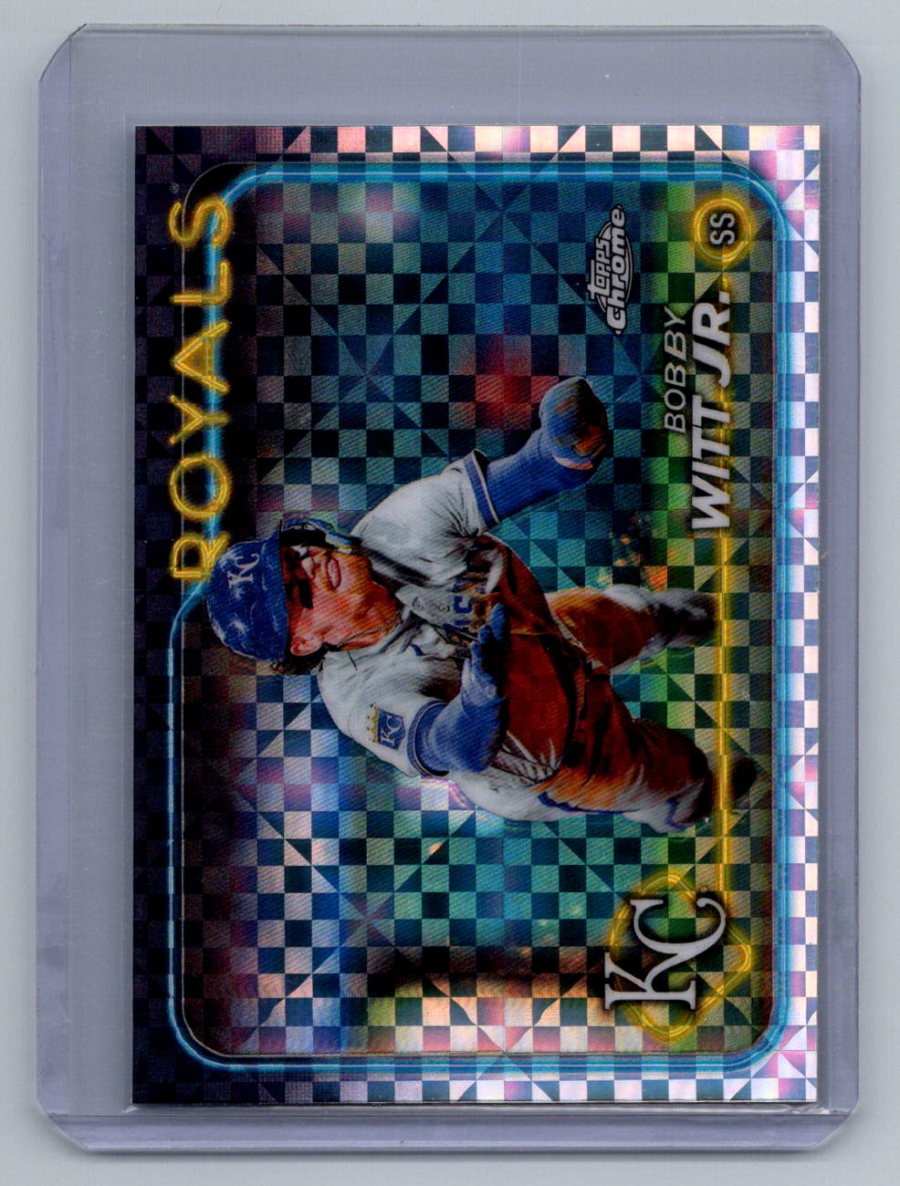 2024 Topps Chrome - Bobby Witt Jr. #120 X-Fractor
