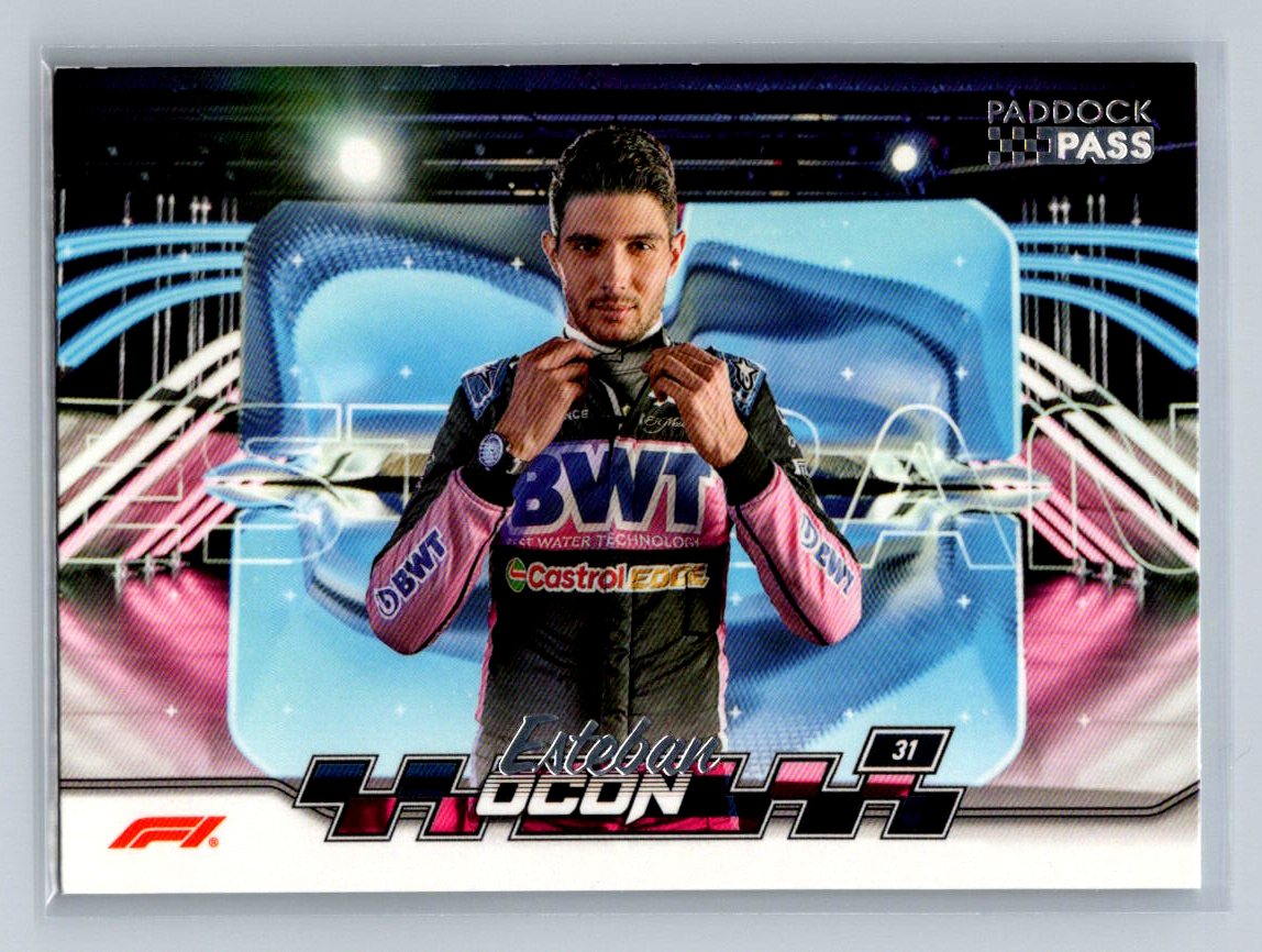2024 Topps Formula 1 Paddock Pass Esteban Ocon