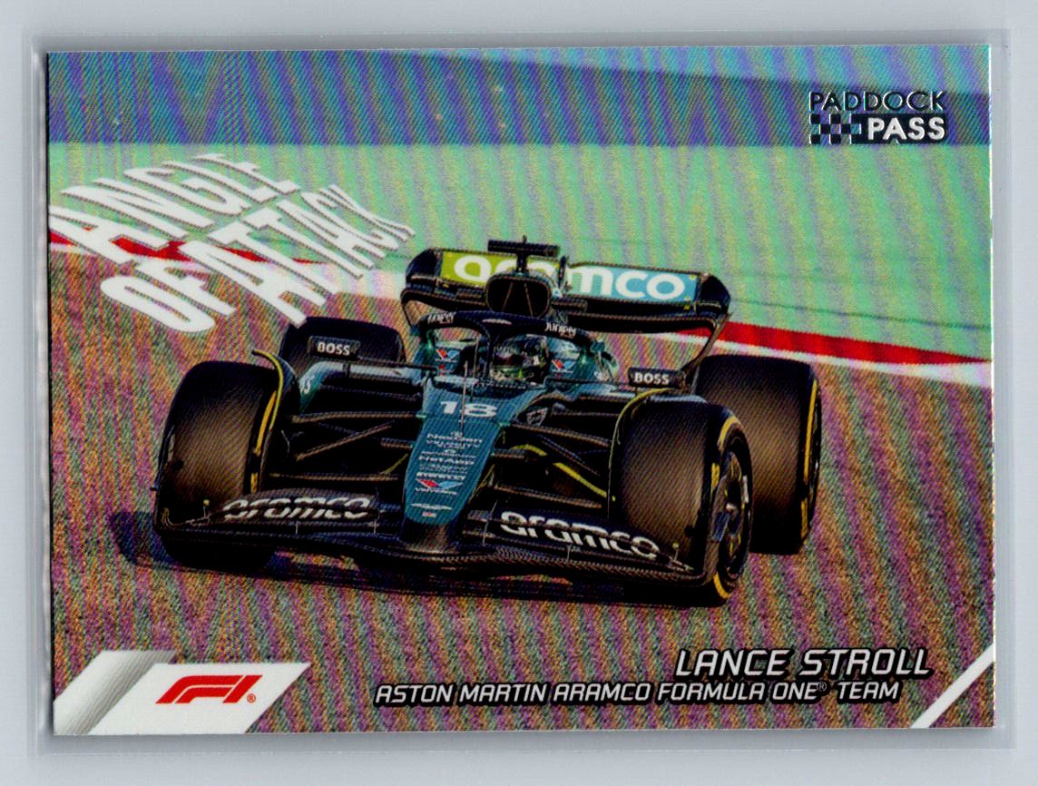 2024 Topps Paddock Pass Formula 1 Angle of Attack Lance Stroll #AA-12