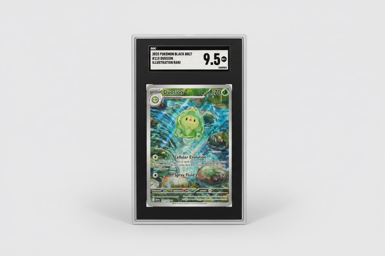 2025 Pokemon Black Bolt #119 Duosion Illustration Rare