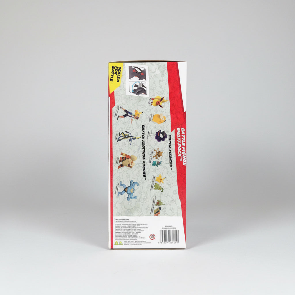 Jazwares Pokemon Battle Ready Battle Figure Multi Pk 8 Pcs NEW