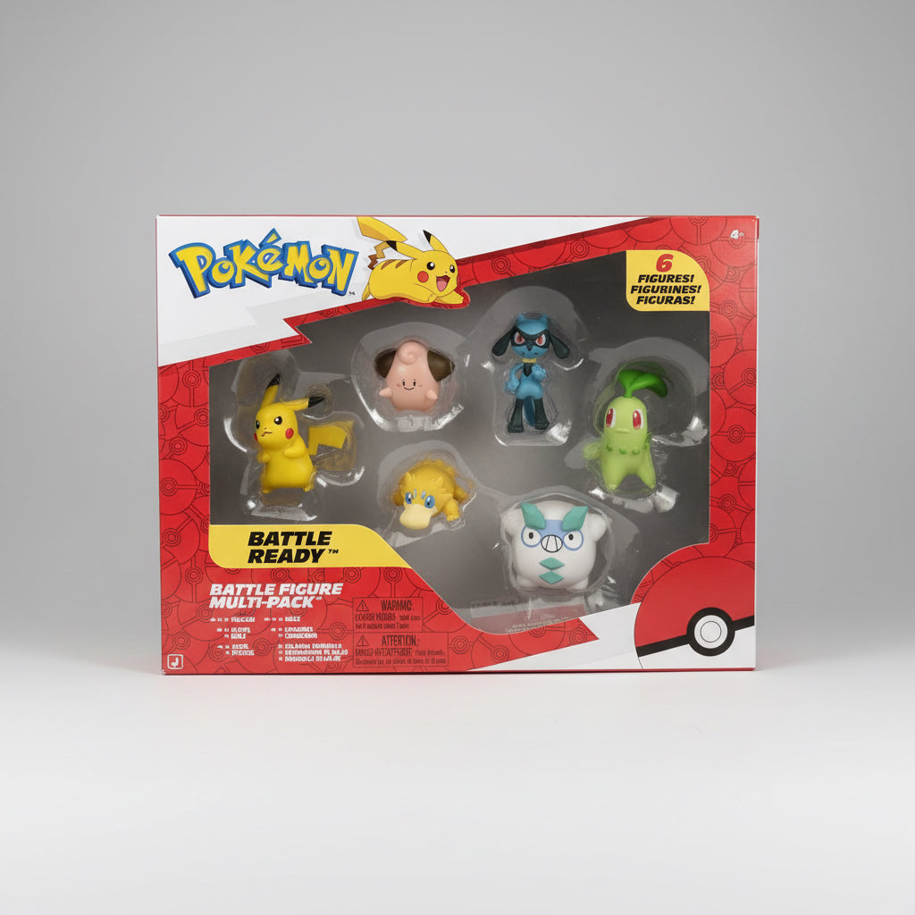 Pokemon Battle Figure Multi-Pack 6 Battle Ready Figures