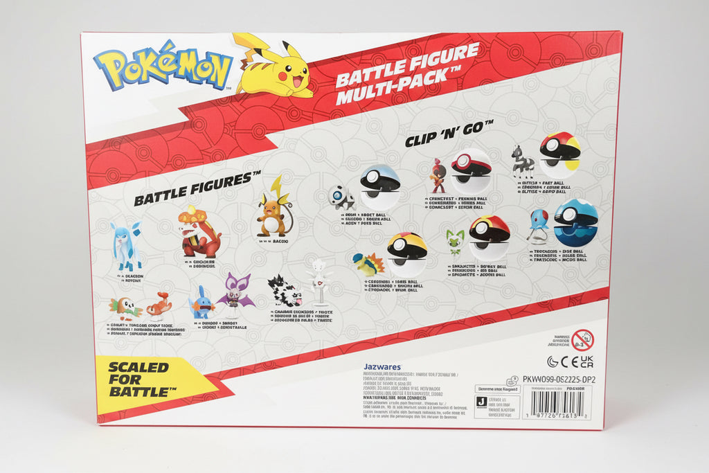 Pokemon Battle Figure Multi-Pack 6 Battle Ready Figures