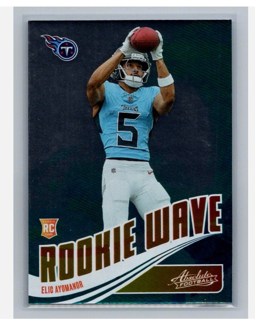 2025 Panini Absolute - Rookie Wave Elic Ayomanor #RW-EAR (RC)