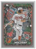 2024 Topps Holiday #H50 Jackson Holliday Silver Glitter