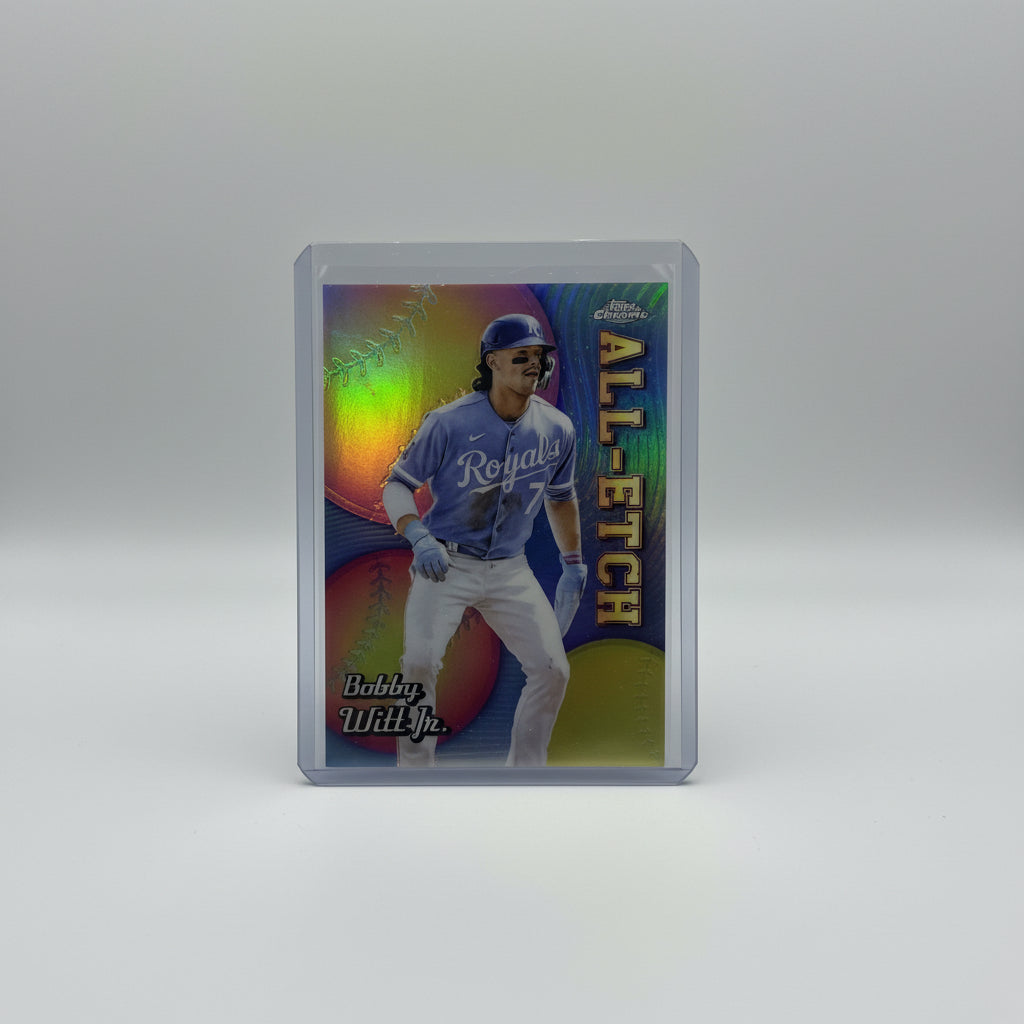 2024 Topps Chrome - Bobby Witt Jr. All-Etch Insert #CAE-25 - Kansas City Royals
