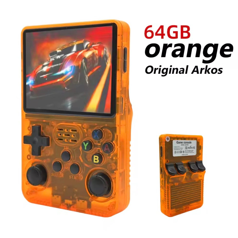 ArKOS R36S Handheld Game Console 64gb 15000 Games 3.5 Inch Mini Portable Video Handheld Game Players