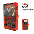 ArKOS R36S Handheld Game Console 64gb 15000 Games 3.5 Inch Mini Portable Video Handheld Game Players