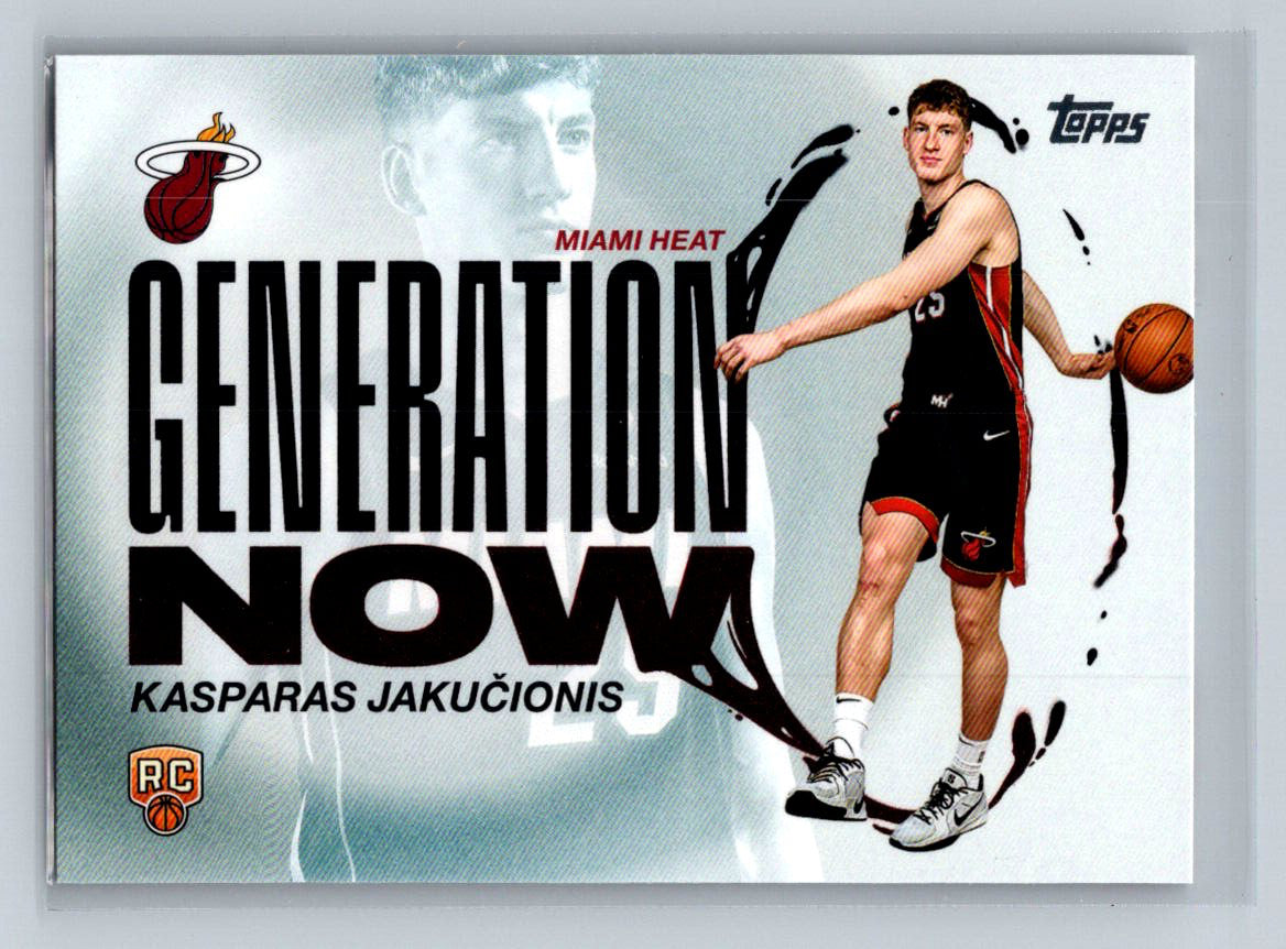 Kasparas Jakuciones Topps Chrome GN-30 