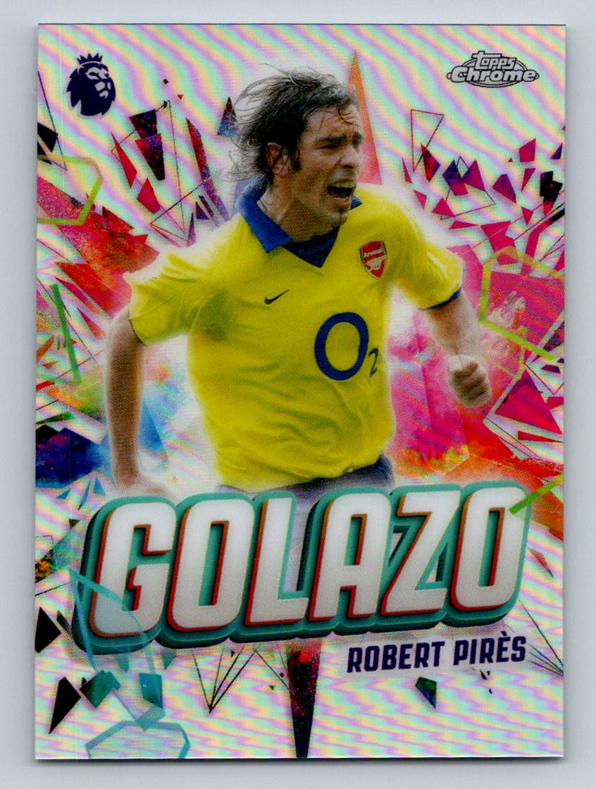 Robert Pires 2026 Topps Chrome Premier League Golazo GZ-17 NM