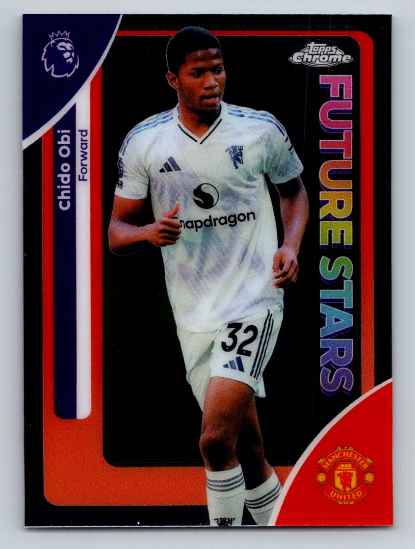 Chido Obi  2026 Topps Chrome Premier League 140 NM